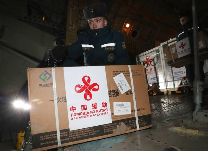 中国援助物资已抵缅,上门取货_123随叫随到