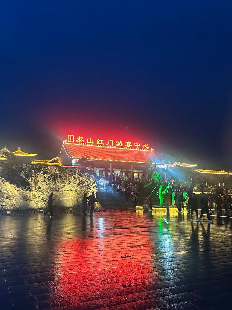 游客夜登泰山看日出,仓配一体,时效速达