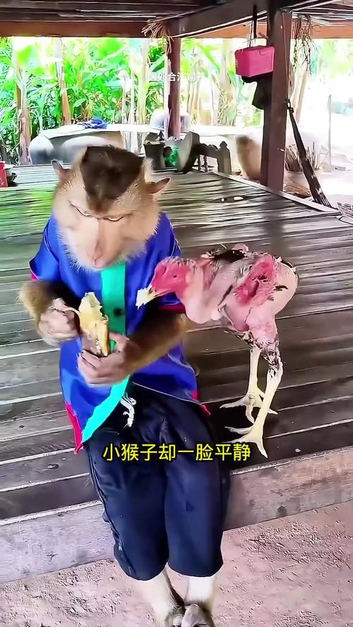 被猴子抢食还挨巴掌,上门取货_123随叫随到