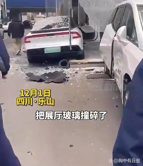 练车失误冲进4S店,专业的一站式物流信息网_123随叫随到